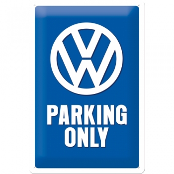 Blechschild VW Parking Only