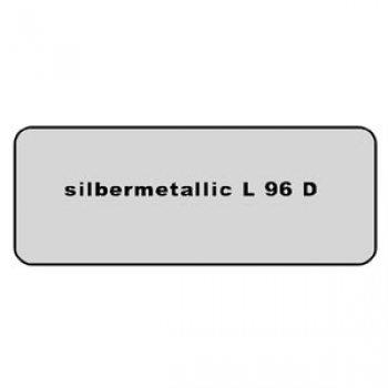 Aufkleber Farbcode  L96D silbermetallic             8.1970 - 7.1972