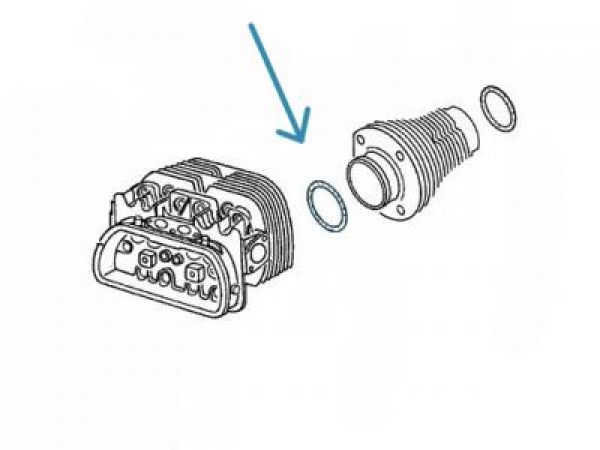 Zylinderkopfdichtung (4 Stück) 90 x 94.2 x 3.6