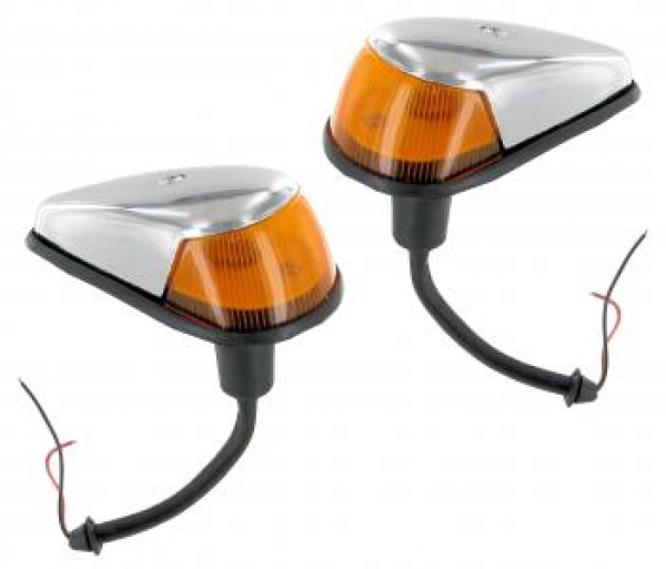 Blinker orange B-quality (Per Paar) Käfer Europäische Modelle (außer Italien) 1963  bis 7.1974.    USA Modelle 1963   bis 7.1969     Europäische Modelle (außer Italien)