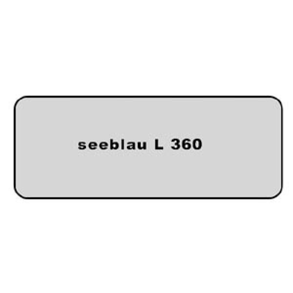 Aufkleber Farbcode L 360 seeblau.          8.1963 -7.1966 Cabrio 8.1965 -7.1966