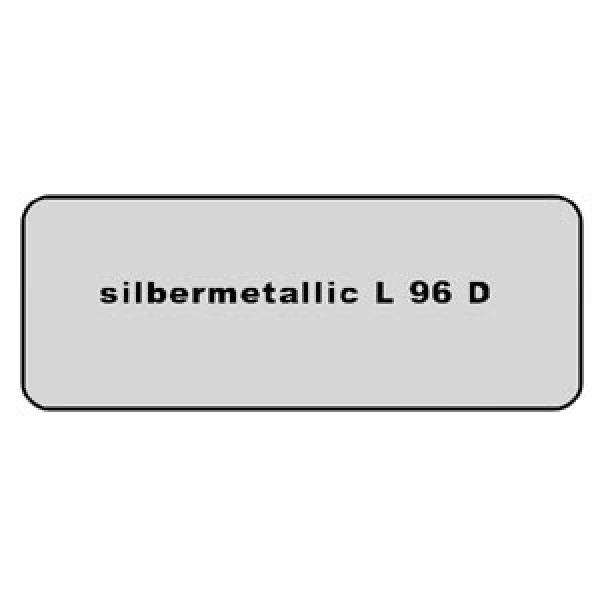 Aufkleber Farbcode  L96D silbermetallic             8.1970 - 7.1972