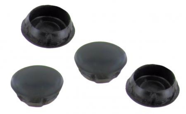 Käferteile24 - 4x abdeckkappen Schrauben Türschaniere 20 mm schwarz oder  andere Anwendungen