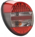 Rücklicht rot/grau/rot LED   12 Volt (Stück)        1303 + 1200 8.1973 und später    3.1973 und später US (kein E-Prüfzeichen)