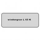 Aufkleber Farbcode L 63K weidengrun             1302  8.1971 - 7.1972