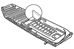 Bodenhälfte links  B-quality (0.6 mm dick).  Käfer  8.1955 - 7.1970